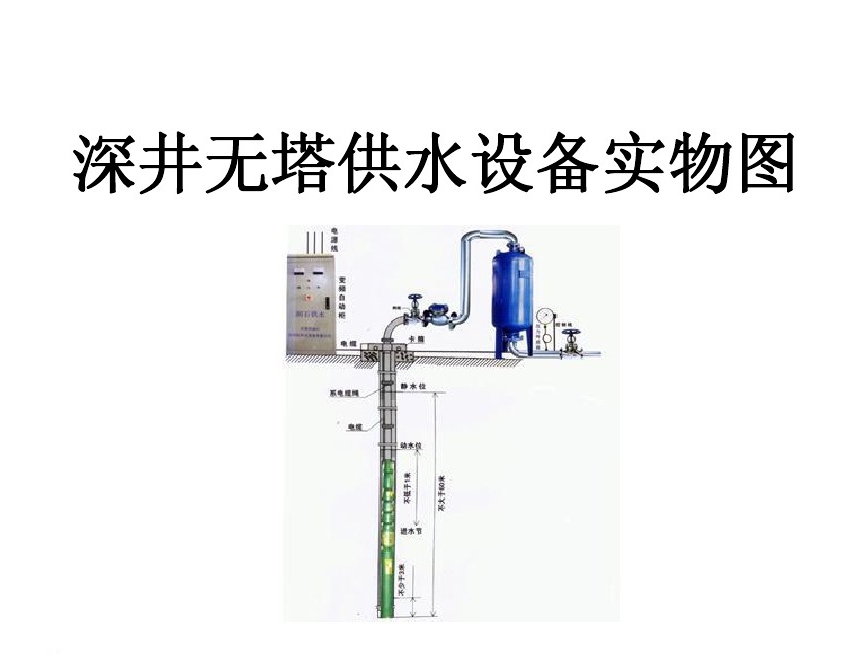 济南钢城区井泵无塔式供水设备